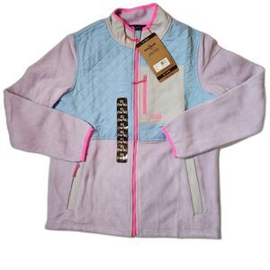 Eddie Bauer Kids Polar Fleece Jacket XL 14/16 Pastel Lilac NWT